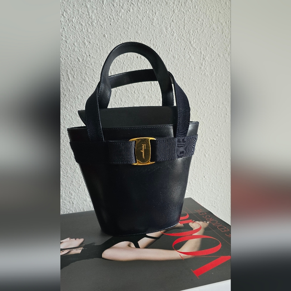 Ferragamo mini bucket handbag